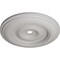 Ekena Millwork Classic Ceiling Medallion (Fits Canopies up to 8 1/4"), 44 1/2"OD x 4"ID x 4 "P, Ultra Pure White CM44CLUWF - alternate 2